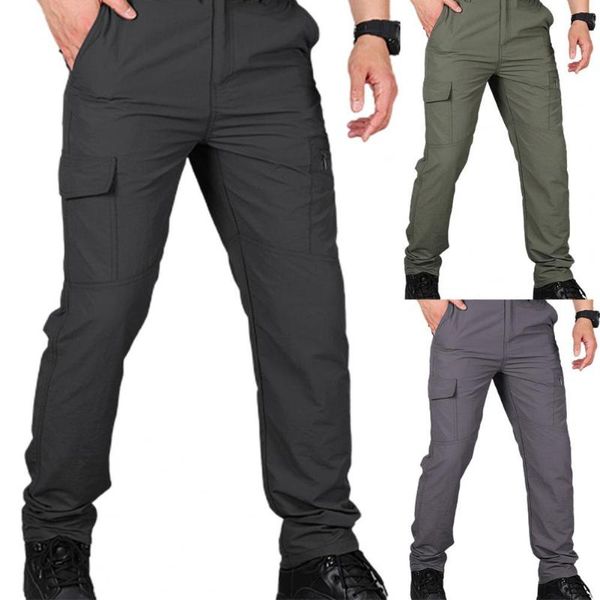 men's pants men quick drying slacks multi pockets cargo solid color breathable elastic waist camping workwear, Black
men's pants men quick drying slacks multi pockets cargo solid color breathable elastic waist camping workwear, Black