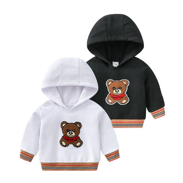 baby boys girls clothes winter spring cute bear hoodies kids stripe pullover cotton sweatshirt children's clothing, Black
baby boys girls clothes winter spring cute bear hoodies kids stripe pullover cotton sweatshirt children's clothing, Black