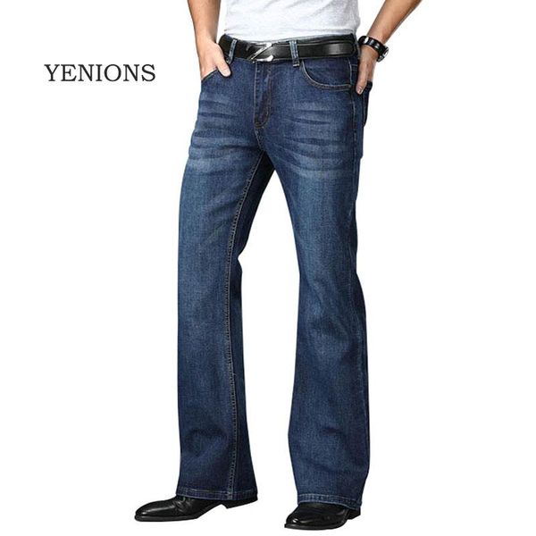 big flared jeans men boot cut denim pants high waist stretch loose fashion business classic dark blue trousers size 28 - 40 men's
big flared jeans men boot cut denim pants high waist stretch loose fashion business classic dark blue trousers size 28 - 40 men's