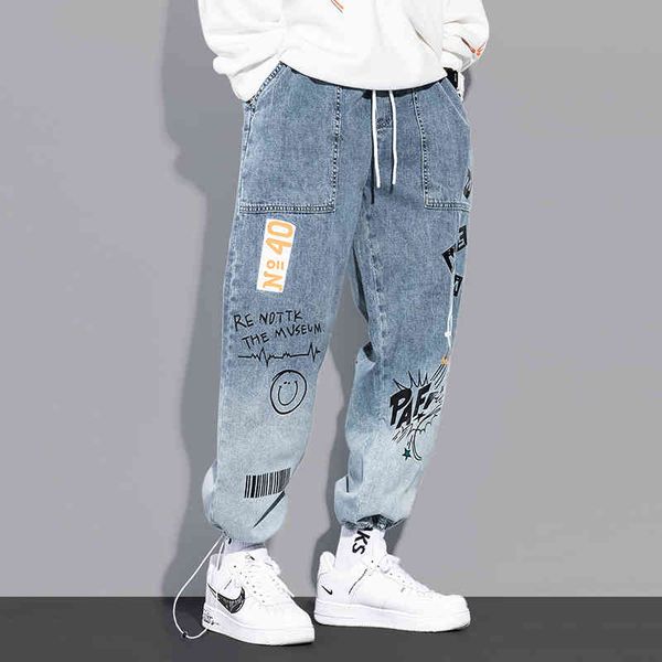 jeans fashion streetwear men jeans retro blue loose fit printed designer denim harem pants homme slack bottom hip hop joggers trousers
jeans fashion streetwear men jeans retro blue loose fit printed designer denim harem pants homme slack bottom hip hop joggers trousers