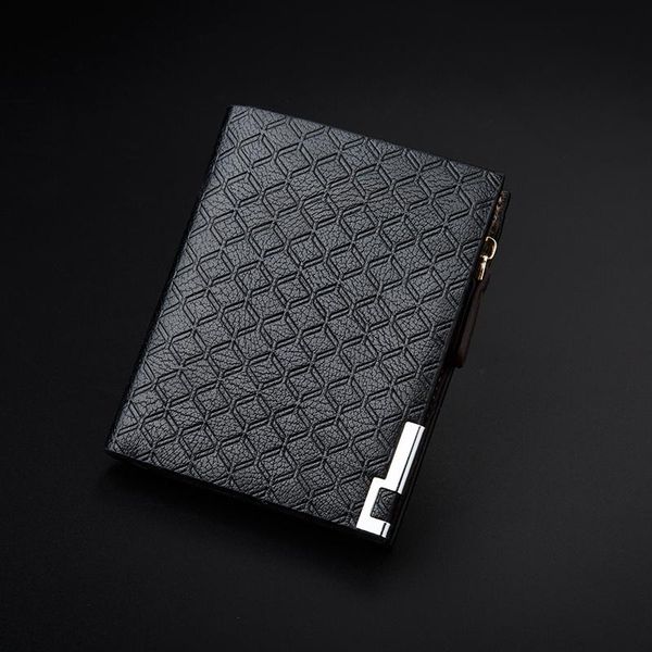 wallets men's short leather wallet multifunctional card case fashion embossed student, Red;black
wallets men's short leather wallet multifunctional card case fashion embossed student, Red;black