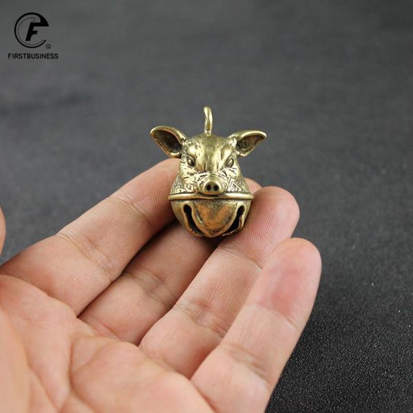 decorative objects & figurines 1pcs brass copper cute little pig good luck tinkle bell charm for bracelet anklet jewelry accessory making pe 
decorative objects & figurines 1pcs brass copper cute little pig good luck tinkle bell charm for bracelet anklet jewelry accessory making pe