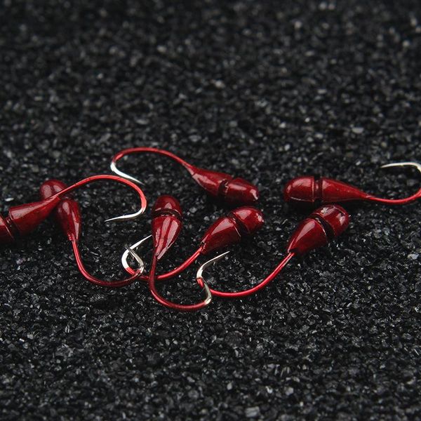 fishing hooks red overturned hook imitate earthworm tin jig head fishhook lot 8 pieces sale
fishing hooks red overturned hook imitate earthworm tin jig head fishhook lot 8 pieces sale