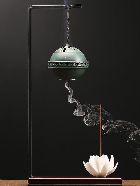 fragrance lamps chinese style creative backflow incense holder hanging furnace office censer cerative quemador de incienso home decoration
fragrance lamps chinese style creative backflow incense holder hanging furnace office censer cerative quemador de incienso home decoration