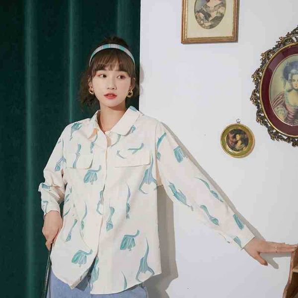 women's two piece pants beige fall women long sleeve shirt chiffon casual print button up collar korean style fashion clothin jdgx, White
women's two piece pants beige fall women long sleeve shirt chiffon casual print button up collar korean style fashion clothin jdgx, White