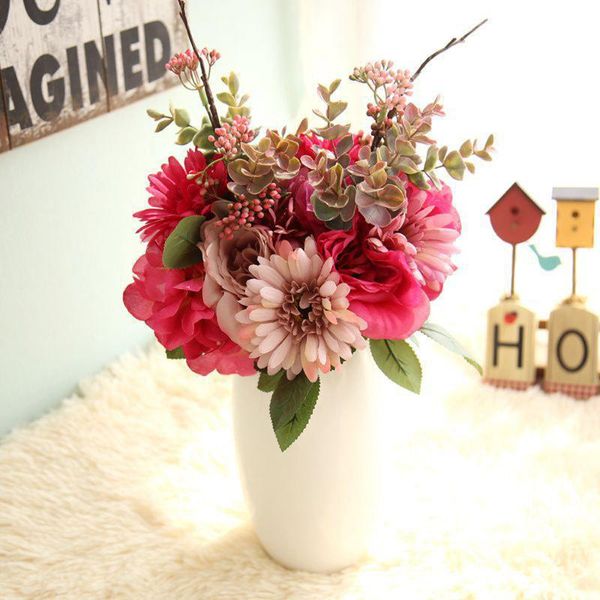artificial flowers plastic fake rose for home wedding bouquet bride party decor decoration fleur artificielle diy j11 decorative & wreaths
artificial flowers plastic fake rose for home wedding bouquet bride party decor decoration fleur artificielle diy j11 decorative & wreaths