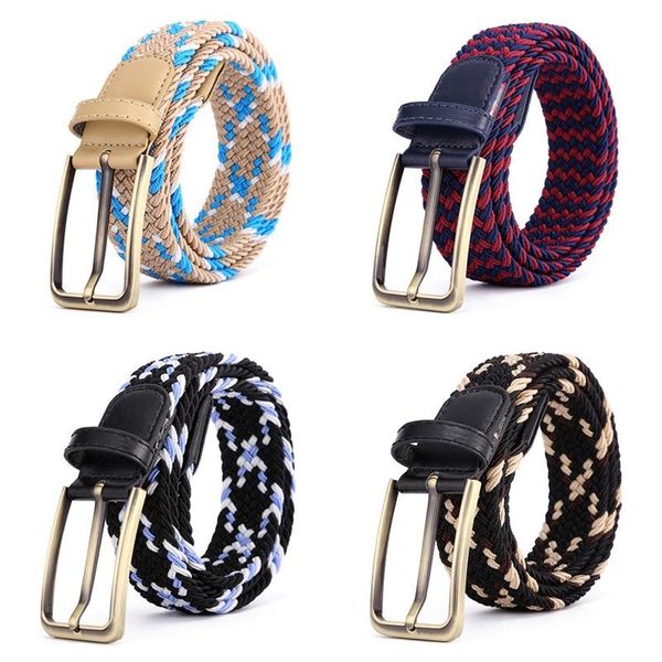 belts men women's canvas elastic belt pin buckle fabric woven braided stretch belts for pants jeans casual fashion accessories, Black;brown
belts men women's canvas elastic belt pin buckle fabric woven braided stretch belts for pants jeans casual fashion accessories, Black;brown