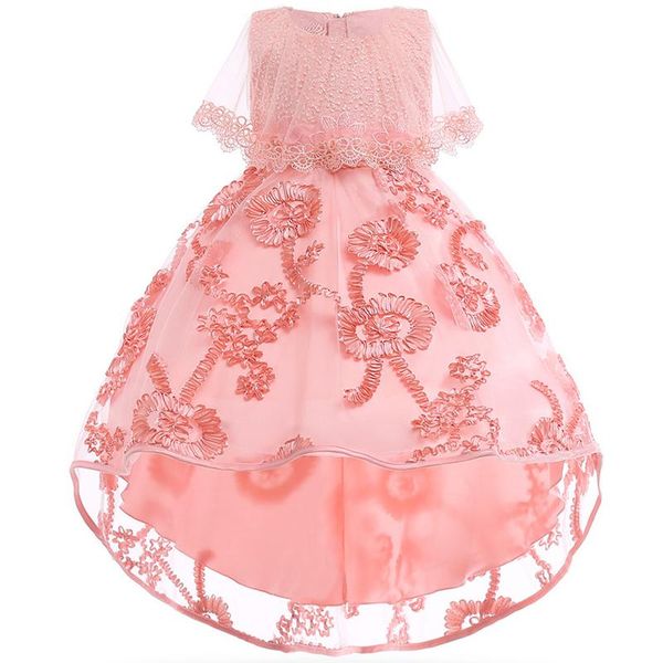 girl's dresses girls 2021 flower elegant tail dress three-dimensional hollow clipping birthday children's costumes kids clothing, Red;yellow
girl's dresses girls 2021 flower elegant tail dress three-dimensional hollow clipping birthday children's costumes kids clothing, Red;yellow