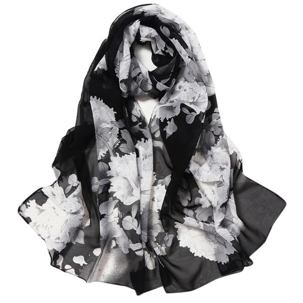 scarves women chiffon silk scarfs fashion spring square polyester print flowers shawl summer shawls and hijabs, Blue;gray
scarves women chiffon silk scarfs fashion spring square polyester print flowers shawl summer shawls and hijabs, Blue;gray