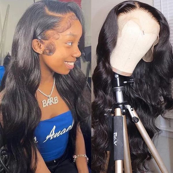 lx brand transparent body wave lace front wig 13x6 lace frontal human hair wigs for women human hair preplucked 4x4 5x5 closure wig 220%fact, Black
lx brand transparent body wave lace front wig 13x6 lace frontal human hair wigs for women human hair preplucked 4x4 5x5 closure wig 220%fact, Black