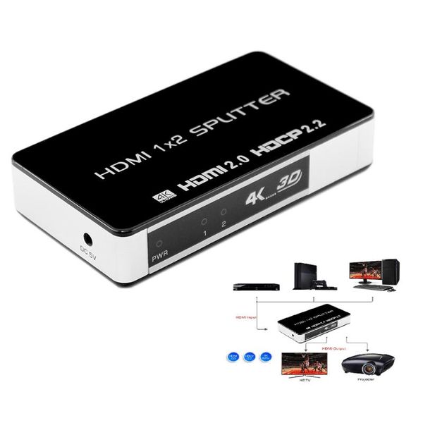 true uhd 4k -compatible 2.0 splitter amplifider 1x2 hdr 3840x2160p/60hz 1 in 2 out hdcp 2.2 for ps4 pro hdtv blue dvd audio cables & con con
true uhd 4k -compatible 2.0 splitter amplifider 1x2 hdr 3840x2160p/60hz 1 in 2 out hdcp 2.2 for ps4 pro hdtv blue dvd audio cables & con con