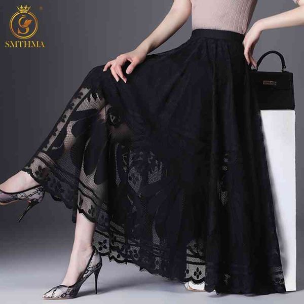 summer lace skirt faldas women elastic high waist black big swing pleated long 210520
summer lace skirt faldas women elastic high waist black big swing pleated long 210520