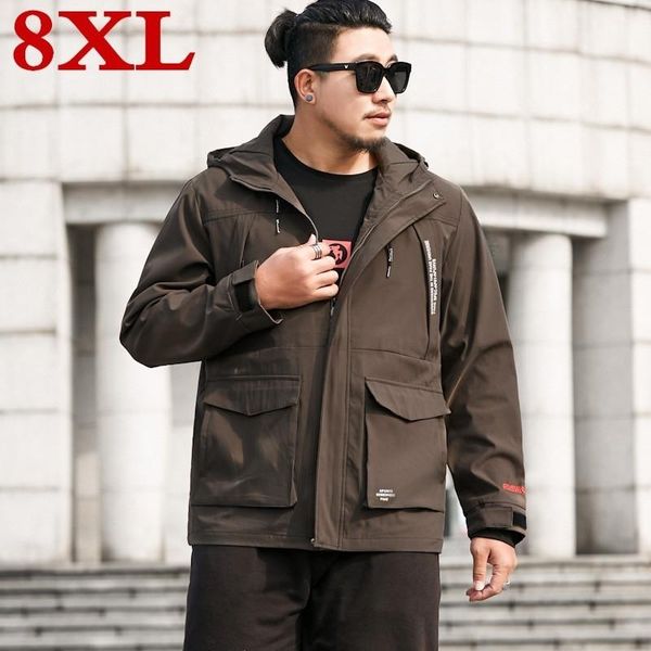 men's jackets plus size 8xl 7xl 6xl men spring and autumn coatse mens clothes tooling jacket, Black;brown
men's jackets plus size 8xl 7xl 6xl men spring and autumn coatse mens clothes tooling jacket, Black;brown