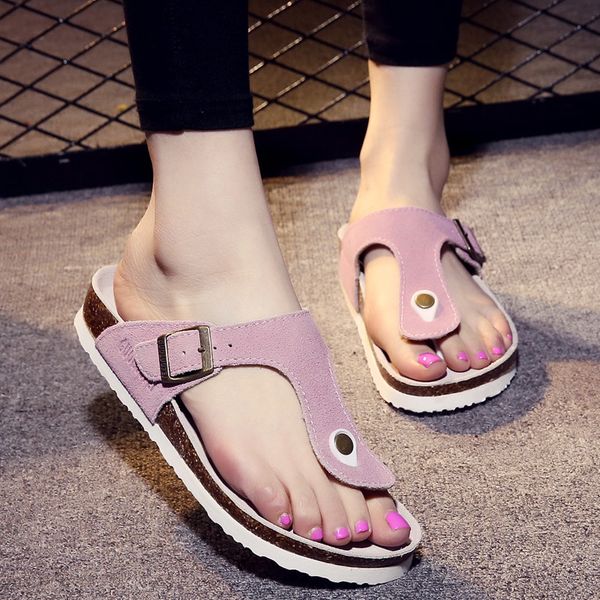 8 style summer beach cork slippers cow suede sandals casual flip flops clogs sandalias women men slip on flip flops flats shoes, Black
8 style summer beach cork slippers cow suede sandals casual flip flops clogs sandalias women men slip on flip flops flats shoes, Black