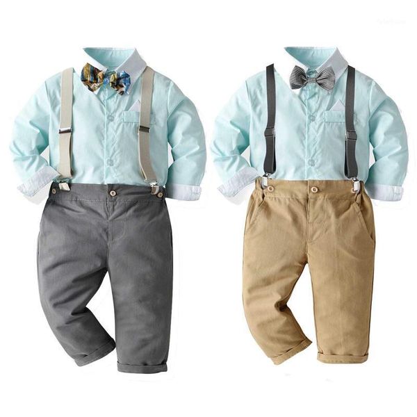 clothing sets born clothes autumn winter boys long sleeve suspender trousers bow tie set sling gentleman suit dress1, White
clothing sets born clothes autumn winter boys long sleeve suspender trousers bow tie set sling gentleman suit dress1, White