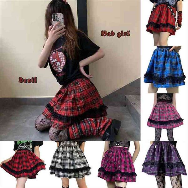 lady plaid mini pleated skirts lace gothic fashion lolita y2k girl skirt japanese midi summer cool sweet clothes, Black
lady plaid mini pleated skirts lace gothic fashion lolita y2k girl skirt japanese midi summer cool sweet clothes, Black