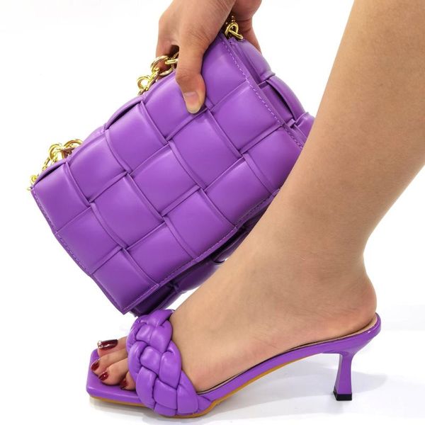 dress shoes purple color italian design women matching bag for wedding sandals with shinning crystal, Black
dress shoes purple color italian design women matching bag for wedding sandals with shinning crystal, Black