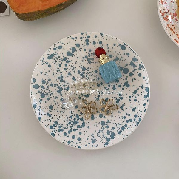 dishes & plates ins retro splash ink ceramic plate dot jewelry pendulum dessert niche steak restaurant dinner
dishes & plates ins retro splash ink ceramic plate dot jewelry pendulum dessert niche steak restaurant dinner