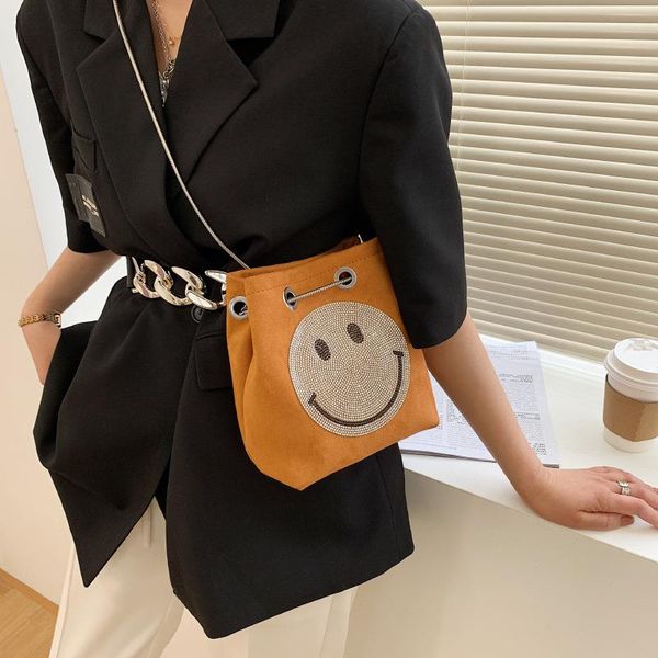 new smiling face bucket korean cute shoulder bag chain 2021 handbag strap casual foreign trade female ndwvr
new smiling face bucket korean cute shoulder bag chain 2021 handbag strap casual foreign trade female ndwvr