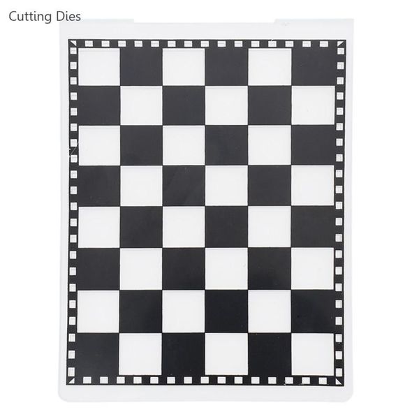 craft tools black white checkerboard printed plastic embossing folder for scrapbooking po diy paper card making crafts home decor
craft tools black white checkerboard printed plastic embossing folder for scrapbooking po diy paper card making crafts home decor