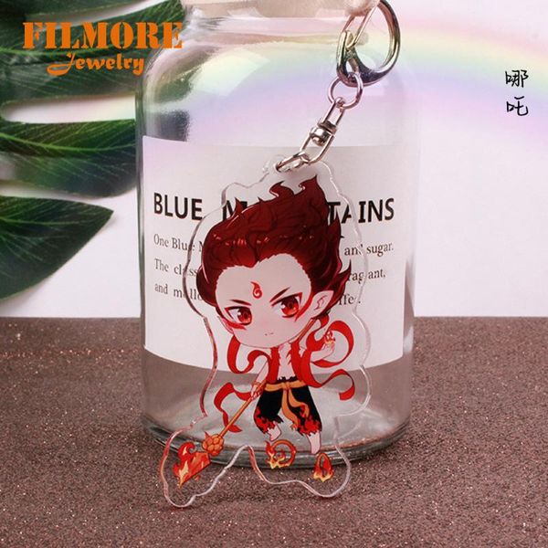 keychains chinese anime ne zha keychain original acrylic character magic child ao bing animation surrounding gifts, Silver
keychains chinese anime ne zha keychain original acrylic character magic child ao bing animation surrounding gifts, Silver
