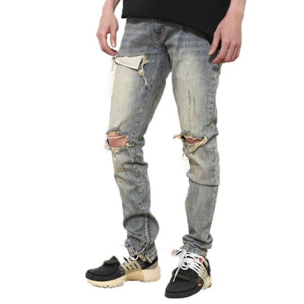 men's jeans hip hop men 2021 high street motorcycle stretch slim pencli pants casual denim trousers w2157, Blue
men's jeans hip hop men 2021 high street motorcycle stretch slim pencli pants casual denim trousers w2157, Blue