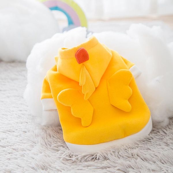 dog apparel style sweater small and medium-sized dogs autumn winter hooded jacket cute chick pet clothes costume
dog apparel style sweater small and medium-sized dogs autumn winter hooded jacket cute chick pet clothes costume