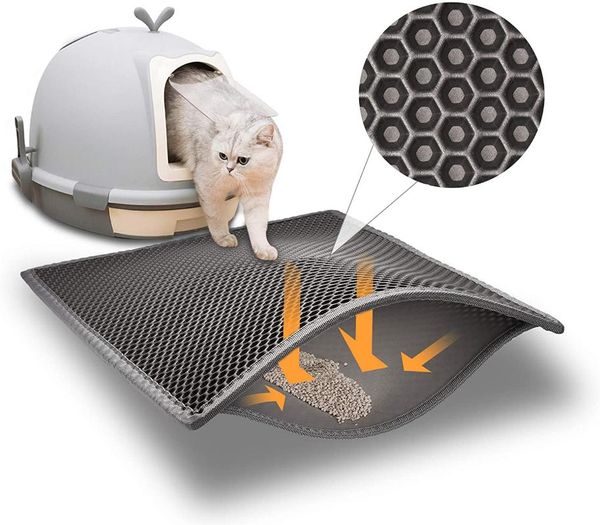 cat beds & furniture pet litter mat waterproof eva double layer trapping product bed for cats house clean
cat beds & furniture pet litter mat waterproof eva double layer trapping product bed for cats house clean