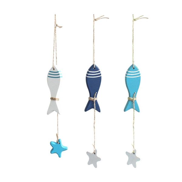 decorative objects & figurines 3pcs mediterranean style small fish string pendant fishing net accessories wooden hanging decor for home shop
decorative objects & figurines 3pcs mediterranean style small fish string pendant fishing net accessories wooden hanging decor for home shop