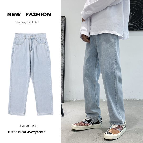 jeans korean wide-leg men's fashion casual harajuku jeans men streetwear loose hip-hop straight-leg denim trousers mens s-2xl, Blue
jeans korean wide-leg men's fashion casual harajuku jeans men streetwear loose hip-hop straight-leg denim trousers mens s-2xl, Blue