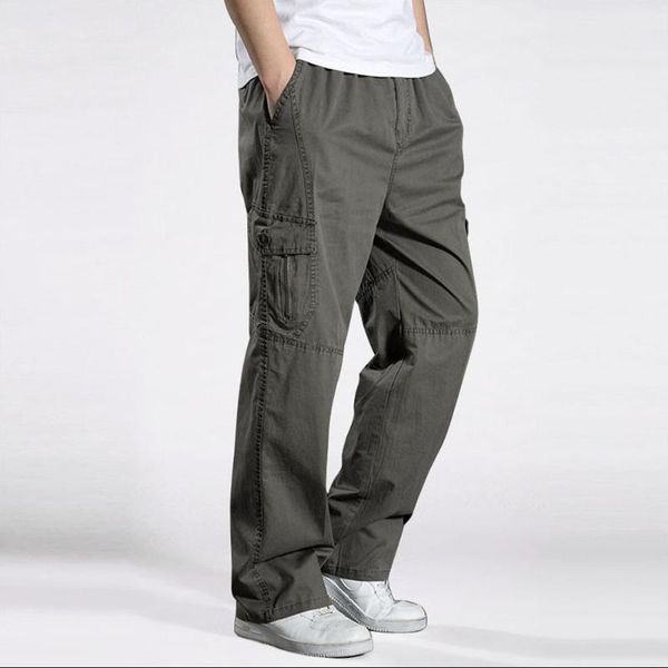 men's pants summer autumn casual men cargo cotton loose trousers mens overalls straight joggers homme plus size 6xl, Black
men's pants summer autumn casual men cargo cotton loose trousers mens overalls straight joggers homme plus size 6xl, Black