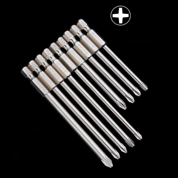 hand tools broppe s2 alloy steel magnetic cross head electric screwdriver bits 1/4 inch hex shank 50/75/100/150mm long
hand tools broppe s2 alloy steel magnetic cross head electric screwdriver bits 1/4 inch hex shank 50/75/100/150mm long