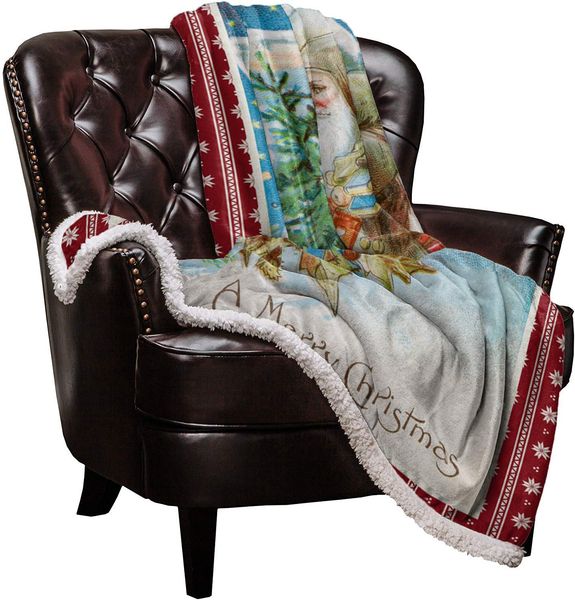 sherpa fleece blanket 50''x 60'' fuzzy and soft blanket for all season bed sofa outdoor travel, retro santa claus giving
sherpa fleece blanket 50''x 60'' fuzzy and soft blanket for all season bed sofa outdoor travel, retro santa claus giving