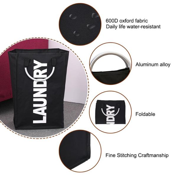 practical foldable laundry bag washing dirty clothes basket storage wall hanging home bags
practical foldable laundry bag washing dirty clothes basket storage wall hanging home bags