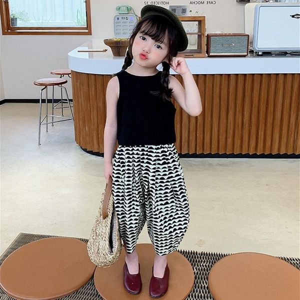 mihkalev baby girl set 2021 kids designer summer clothes blackless and pants children clothing girls outfits ensemble fille sets, White
mihkalev baby girl set 2021 kids designer summer clothes blackless and pants children clothing girls outfits ensemble fille sets, White