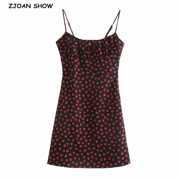 casual dresses vintage france summer rose flower print spaghetti strap short dress retro women back elastic ruched sling holi, Black;gray
casual dresses vintage france summer rose flower print spaghetti strap short dress retro women back elastic ruched sling holi, Black;gray