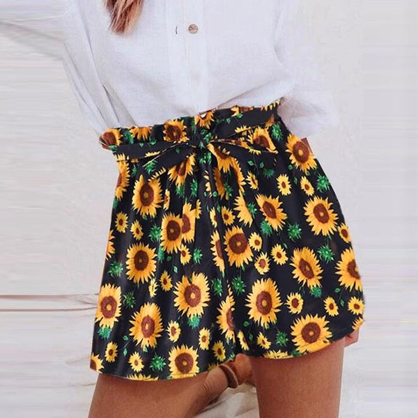 summer sunflower print loose womens shorts home trousers running femme workout sport wide leg beach, White;black
summer sunflower print loose womens shorts home trousers running femme workout sport wide leg beach, White;black