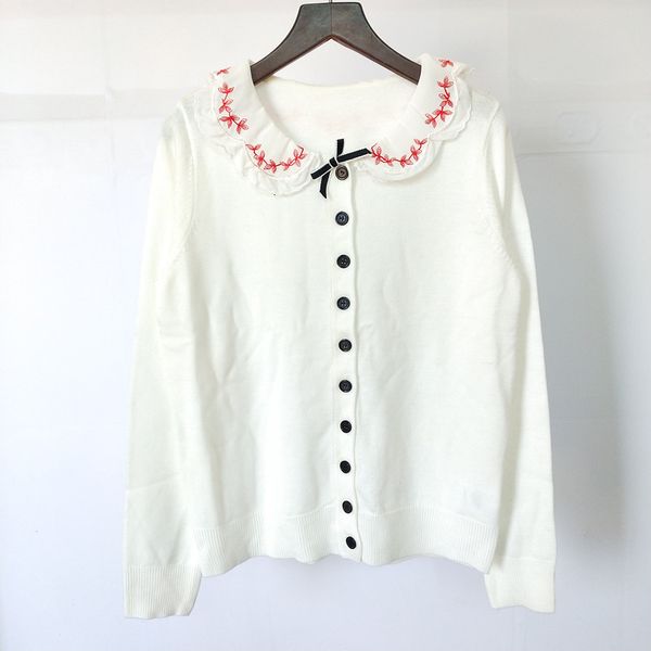 women's blouses & shirts womens designer long sleeve fashion spring lace baby collar bow thin knitted women evuw, White
women's blouses & shirts womens designer long sleeve fashion spring lace baby collar bow thin knitted women evuw, White