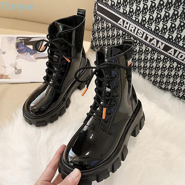 boots waterproof shoes woman comfort rubber bottom lace up ankle platform fashion good quality, Black
boots waterproof shoes woman comfort rubber bottom lace up ankle platform fashion good quality, Black