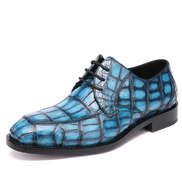 hubu crocodile leather british style men dress shoes blue male fashion formal, Black
hubu crocodile leather british style men dress shoes blue male fashion formal, Black