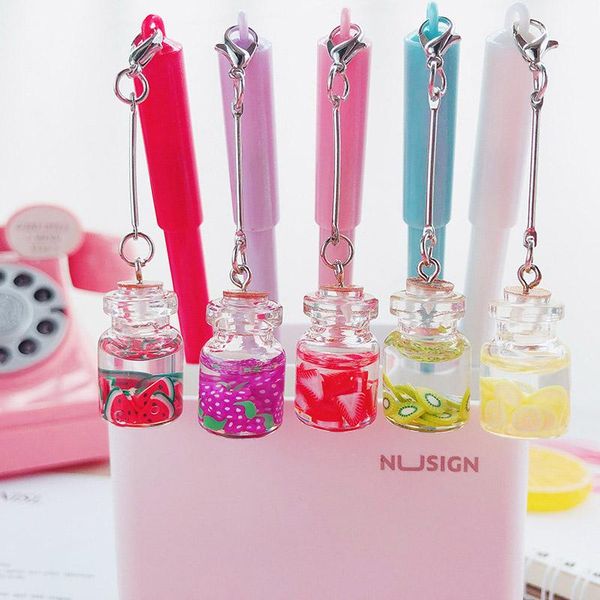gel pens cute fruit pen creative bottle pendant kawaii neutral for girls gifts school office supplies writing stationery
gel pens cute fruit pen creative bottle pendant kawaii neutral for girls gifts school office supplies writing stationery