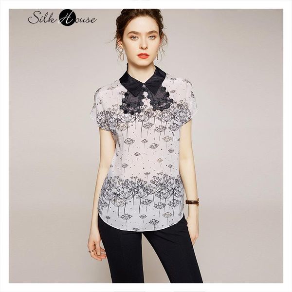 women's blouses & shirts elegant temperament silk cardigan lapel straight blouse 2021 fashion style women, White
women's blouses & shirts elegant temperament silk cardigan lapel straight blouse 2021 fashion style women, White