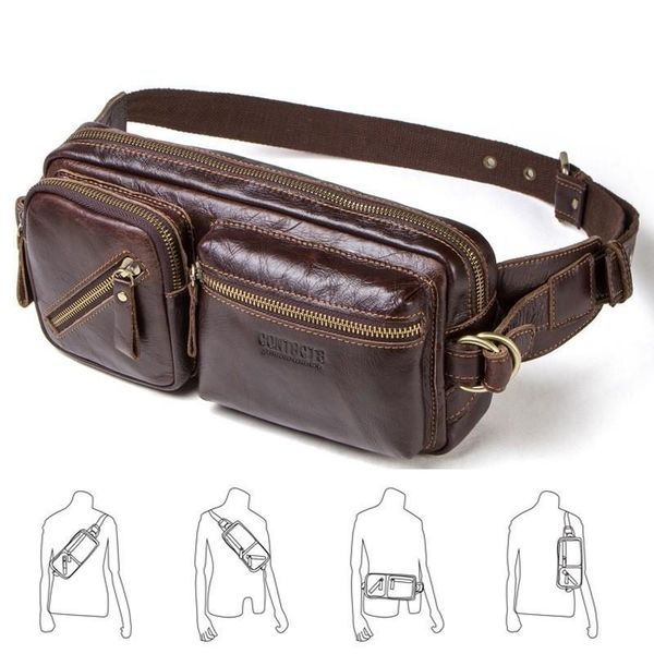 waist bags vintage man handbag genuine cow leather travel bag men's belt fanny crossbody shoulder pack for mobile phone
waist bags vintage man handbag genuine cow leather travel bag men's belt fanny crossbody shoulder pack for mobile phone