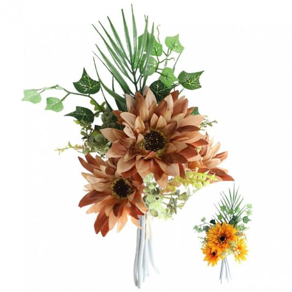decorative flowers & wreaths 1 bouquet durable beautiful garland artificial sunflower faux silk flower easy to maintain for table
decorative flowers & wreaths 1 bouquet durable beautiful garland artificial sunflower faux silk flower easy to maintain for table