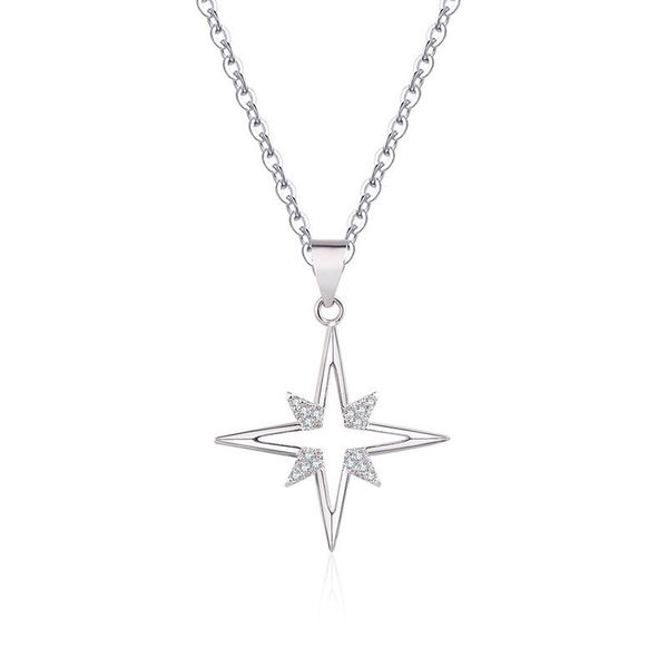 pendant necklaces korean simple lucky four-leaf clover clavicle chain female temperament wild snowflake necklace jewelry, Silver
pendant necklaces korean simple lucky four-leaf clover clavicle chain female temperament wild snowflake necklace jewelry, Silver