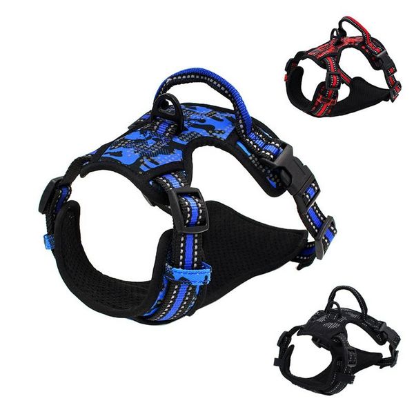 dog collars & leashes pets harness vest reflective tape breathable mesh large dogs leash adjustable collar accessories 
dog collars & leashes pets harness vest reflective tape breathable mesh large dogs leash adjustable collar accessories