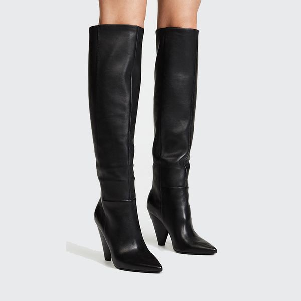 boots ol'fashionable feminine knee high leather boots heels nice pointed toe of black foot women's party shoes i size 3-13 upub
boots ol'fashionable feminine knee high leather boots heels nice pointed toe of black foot women's party shoes i size 3-13 upub