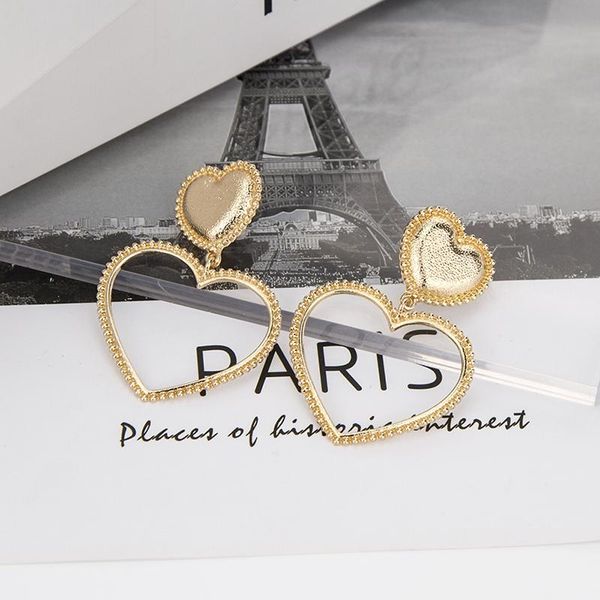 dangle & chandelier modyle 1pair endless circle gold color heart hoop earrings with pendant for women silver love round jewelry
dangle & chandelier modyle 1pair endless circle gold color heart hoop earrings with pendant for women silver love round jewelry