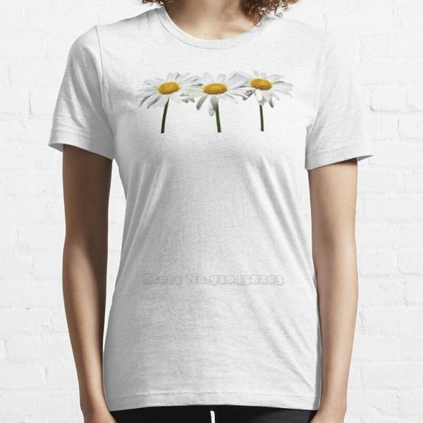 women's t-shirt three daisies in a row hip hop 100% cotton tshirts t shirts women tee daisy flower floral gardener, White
women's t-shirt three daisies in a row hip hop 100% cotton tshirts t shirts women tee daisy flower floral gardener, White