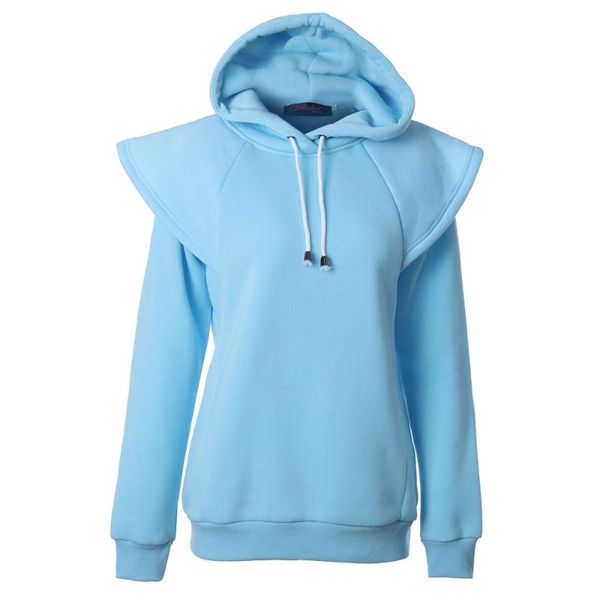 women's hoodies & sweatshirts european and american coat, rotator cuff, drawstring, pullover, hooded pure color long sleeve hoodie, Black
women's hoodies & sweatshirts european and american coat, rotator cuff, drawstring, pullover, hooded pure color long sleeve hoodie, Black